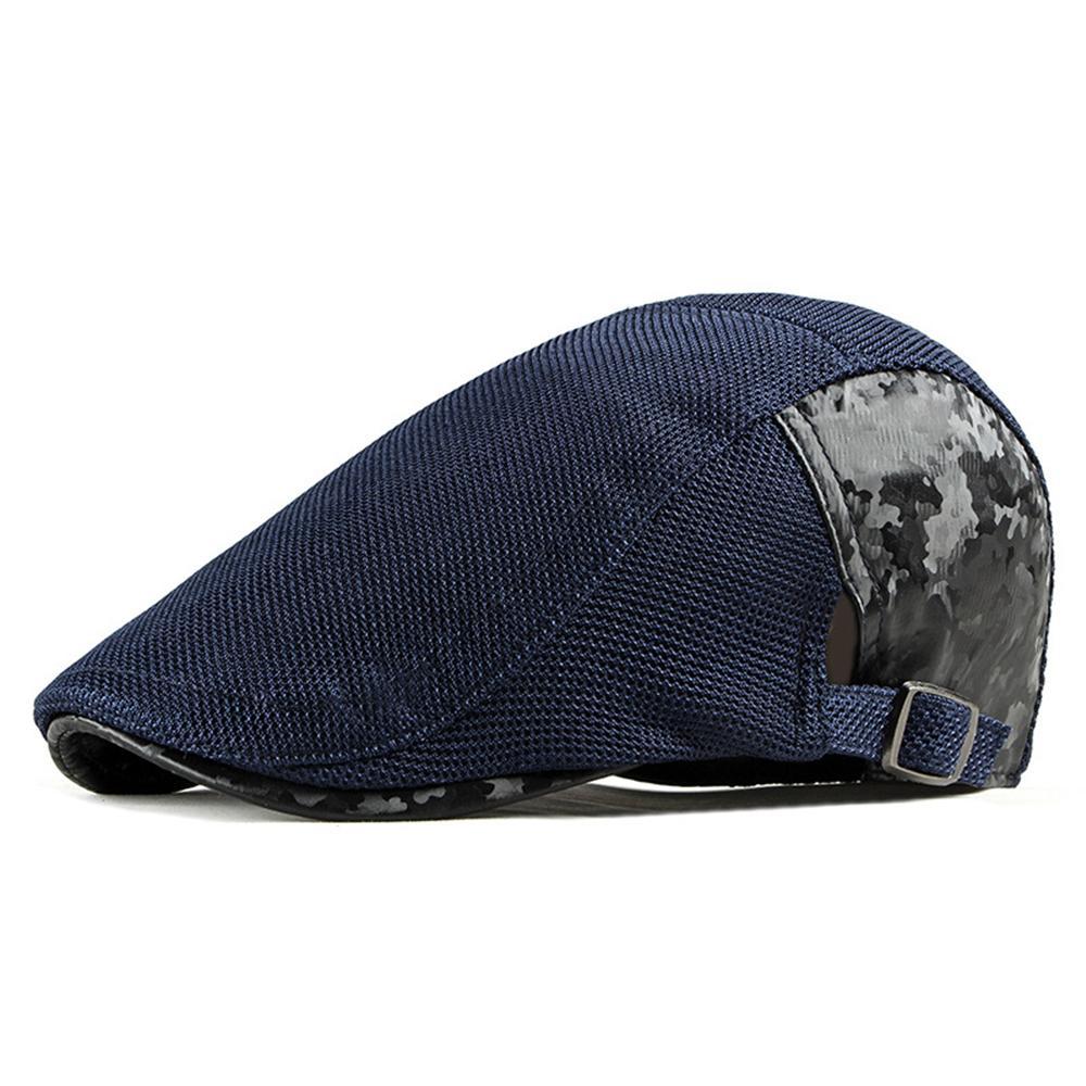 Casquette Plate Bleu Marine