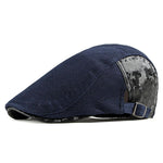 Casquette Plate Bleu Marine