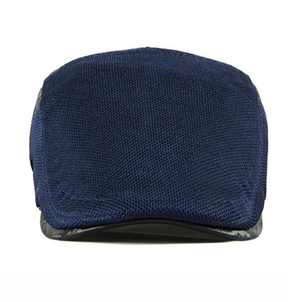 Casquette Bleu Marine Plate