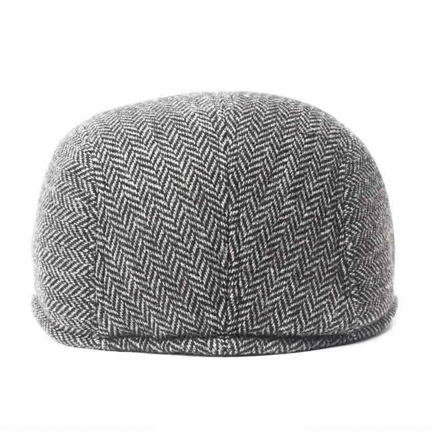 Casquette Béret Plate Chevrons