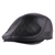 Casquette Plate Cuir