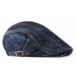Béret Casquette Plate Denim