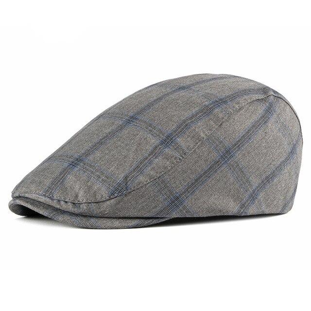 Casquette Plate En Coton