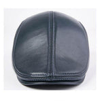 Casquette Plate Cuir