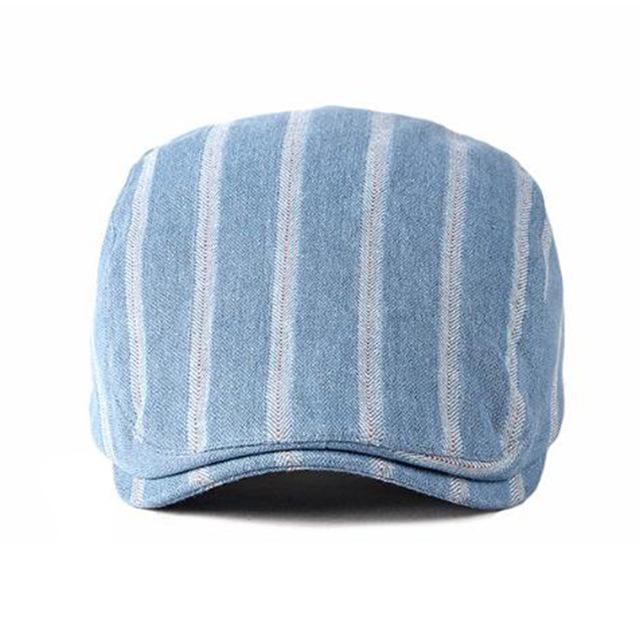 Casquette Plate En Denim
