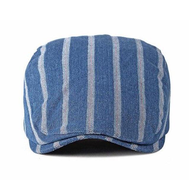 Casquette Plate En Jean