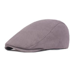 Casquette Plate En Lin