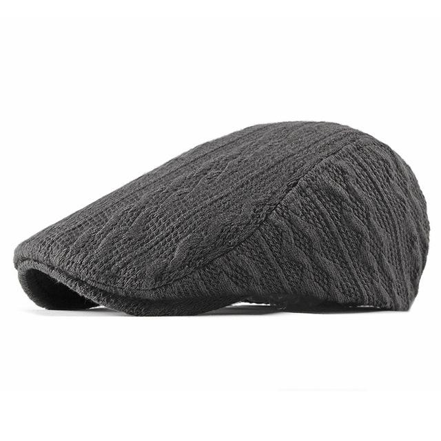Casquette Plate En Tricot