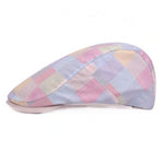 Casquette Femme à Carreaux