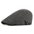 Casquette Plate Grise