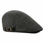 Casquette Grise Plate