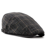 Casquette Plate Grise Pour Homme
