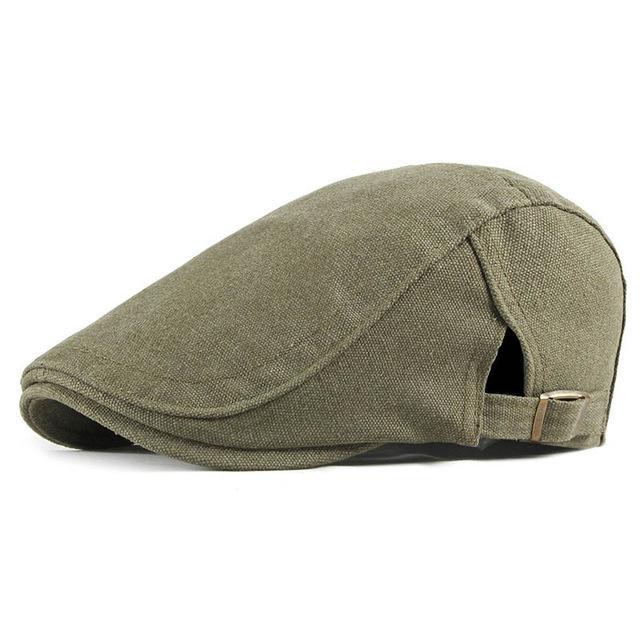 Casquette Plate Homme Coton