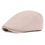 Casquette Plate Homme Ecru