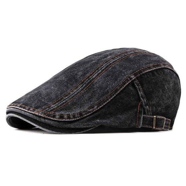 Casquette Plate Homme Jean