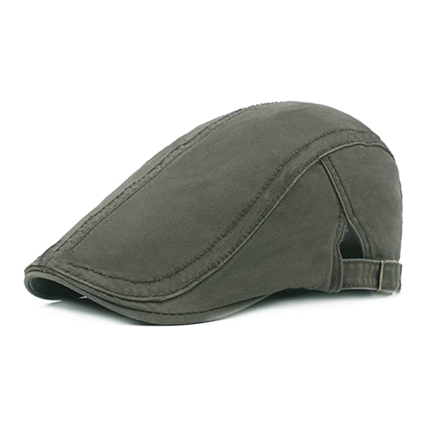 Casquette Plate Homme Patchwork