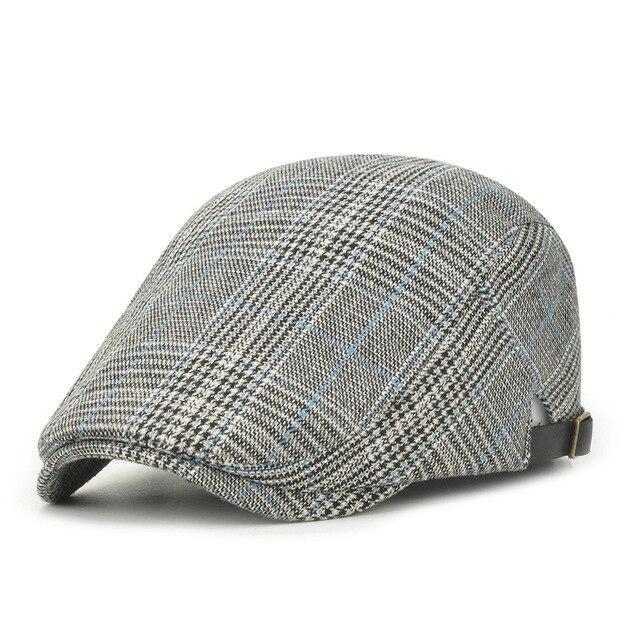 Casquette Plate Homme Rétro