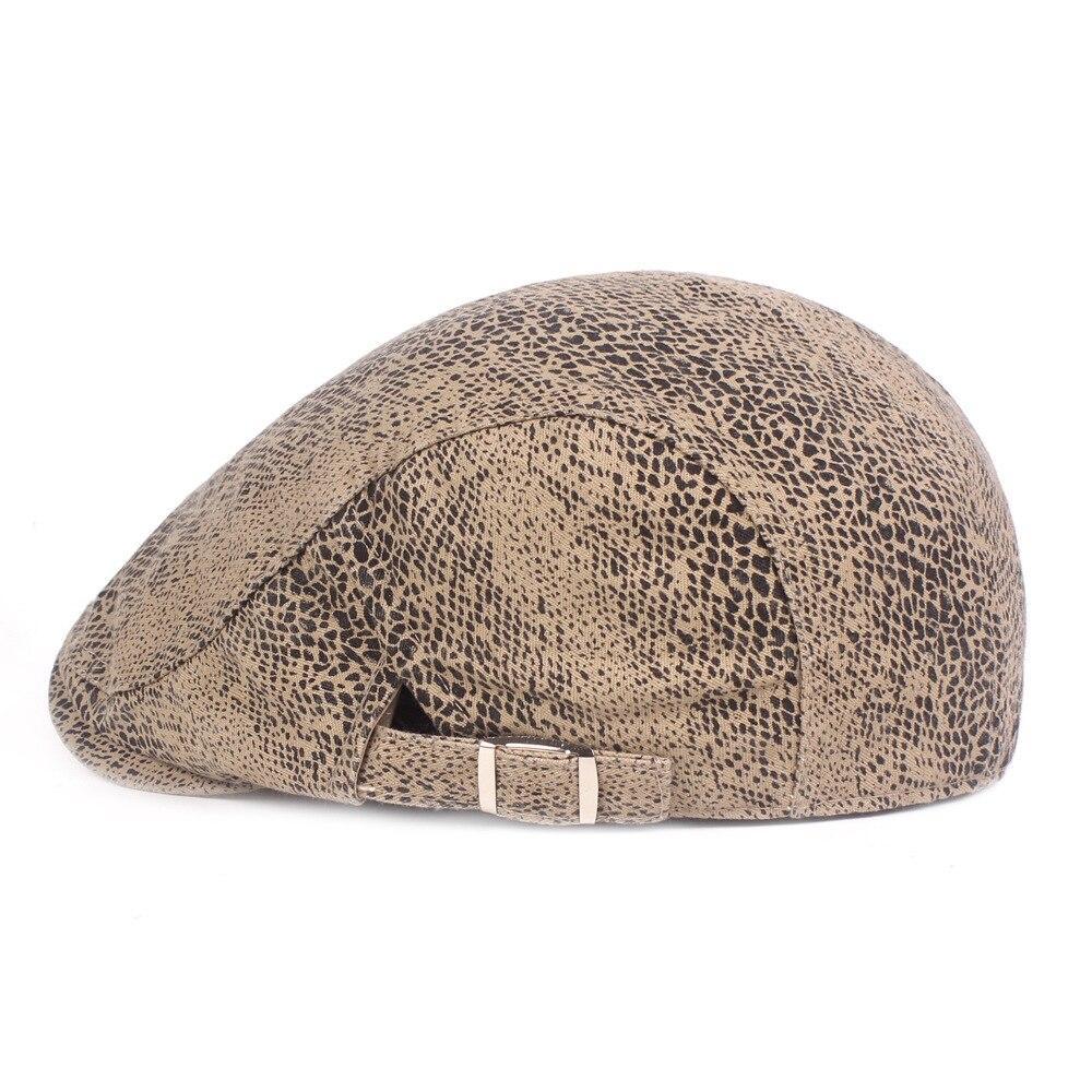 Casquette Léopard Plate