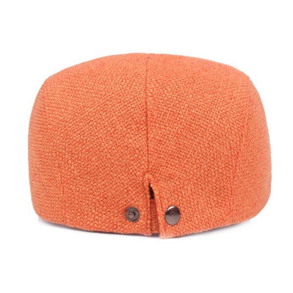 Casquette Orange Plate
