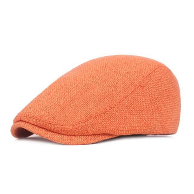 Casquette Plate Orange