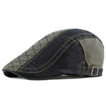 Casquette Plate Patchwork