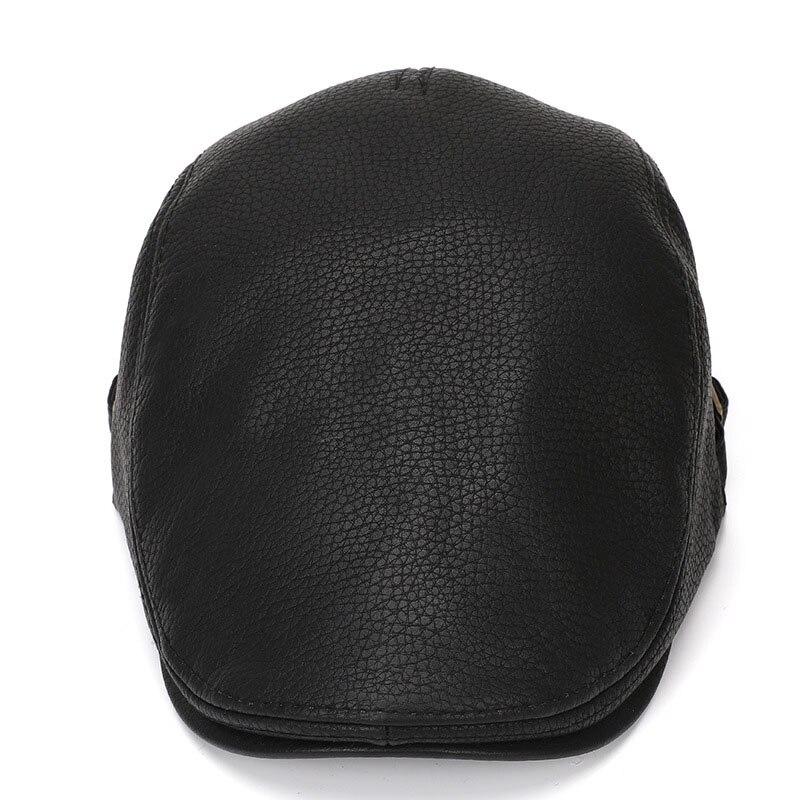 Casquette Faux Cuir