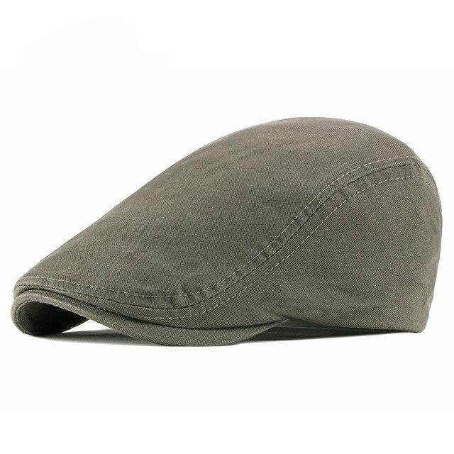 Casquette Plate Verte