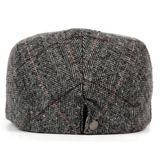 Casquette Béret Plate Vintage 