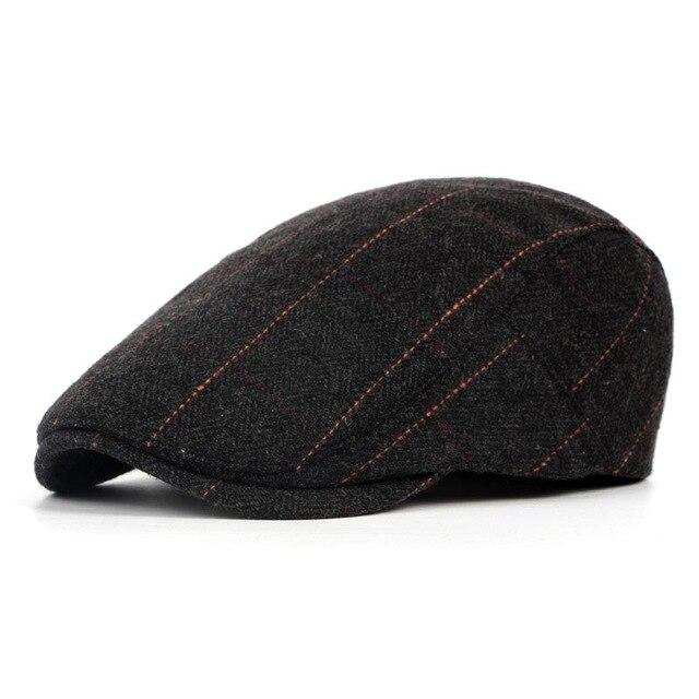 Casquette Plate Vintage Homme