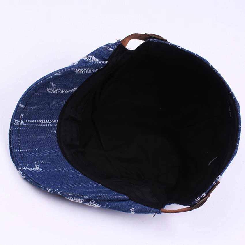 Casquette Plate Style Jeans