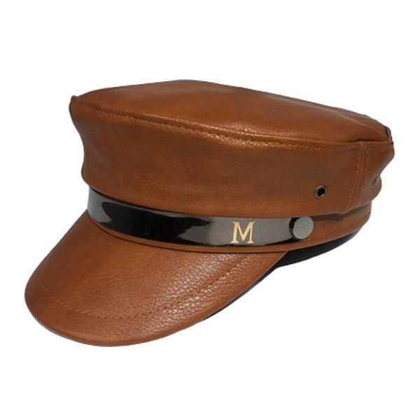 Casquette Style Marin Cuir