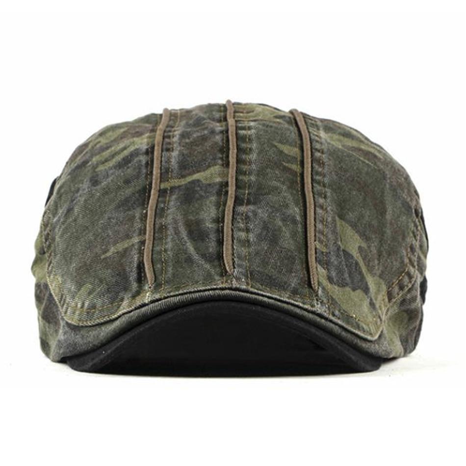 Casquette Plate Style Militaire