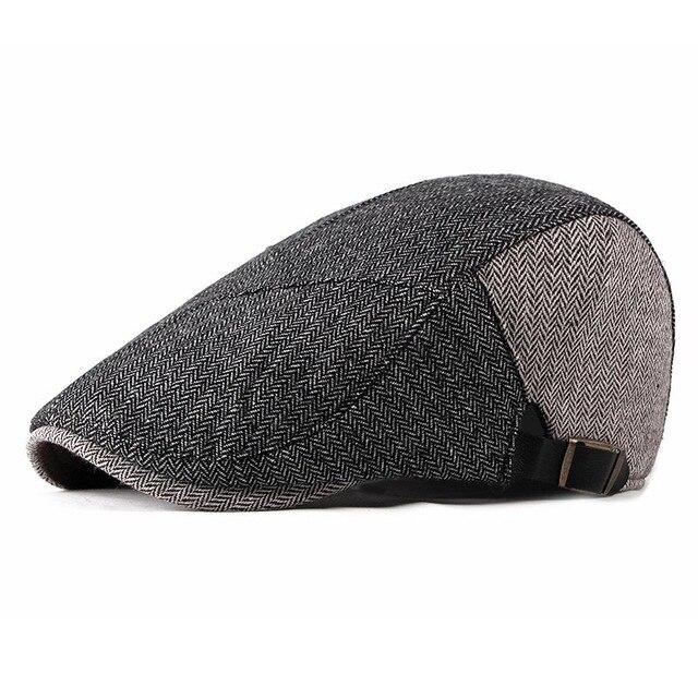 Casquette Tweed Chevron