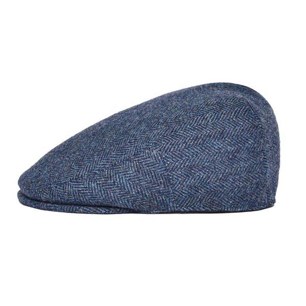 Casquette Plate en Tweed