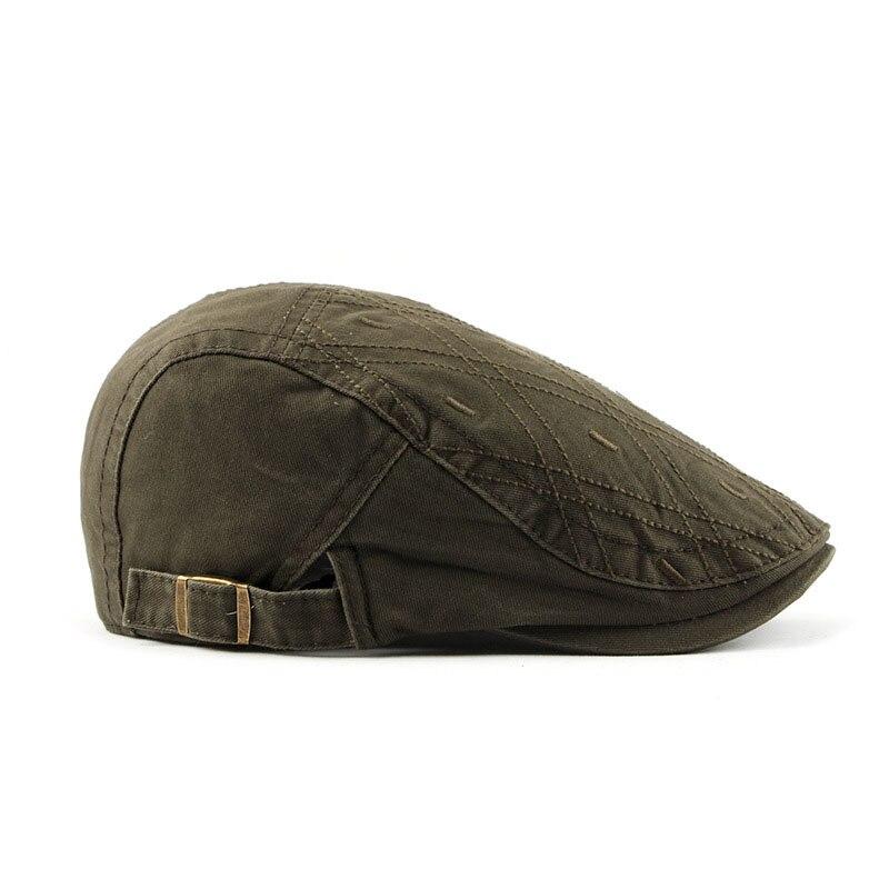 Casquette Plate Vert Kaki