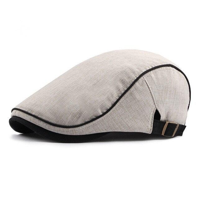 Casquette Visière Plate Beige