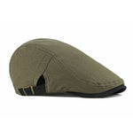 Casquette Verte Visière Plate