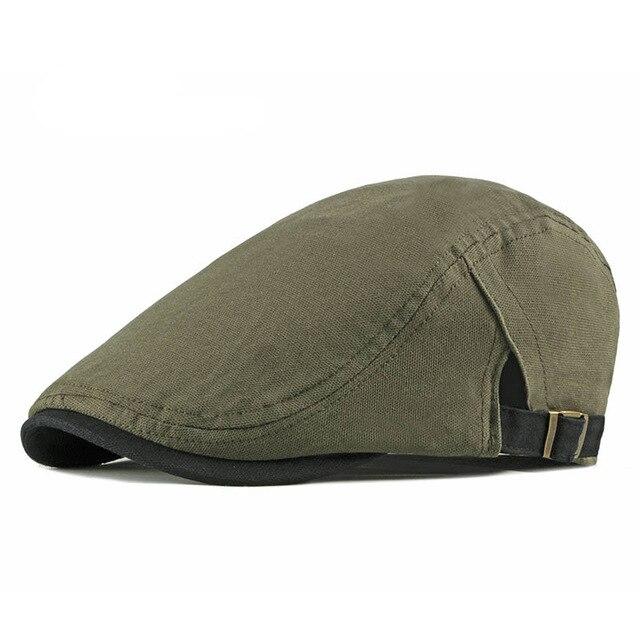 Casquette Visière Plate Verte