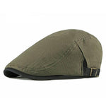 Casquette Visière Plate Verte